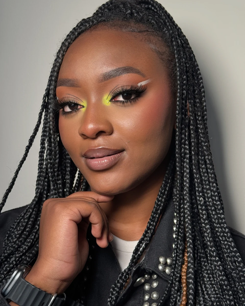 Maquillaje en piel afro